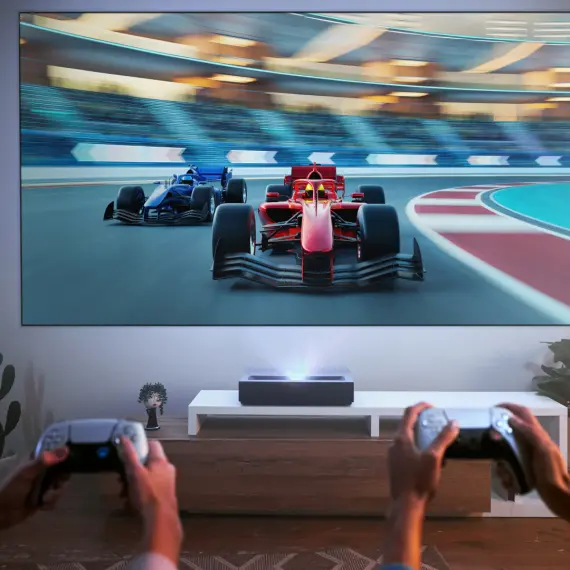 Gaming with a Projector