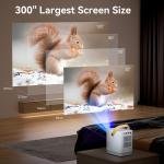 SUREWHEEL Q3 Projector with Tripod | Europe