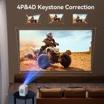 SUREWHEEL Q3 Projector with Tripod | Europe